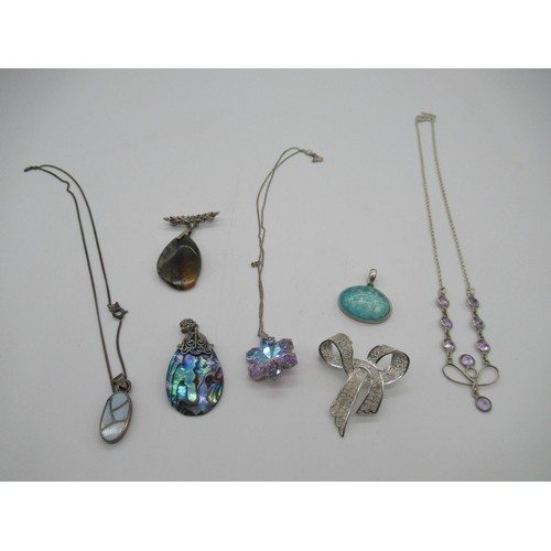 112 - A Quantity of .925 Silver Jewellery