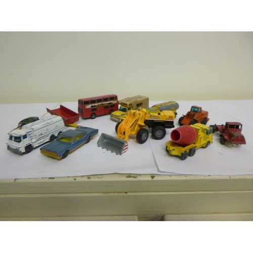 134 - A Box of model vehicles, mainly Huskey