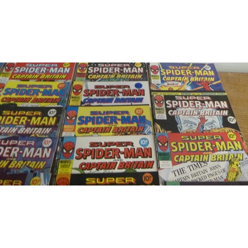 163 - Spiderman 1977 x 27 Marvel Comics no. 229 to 255