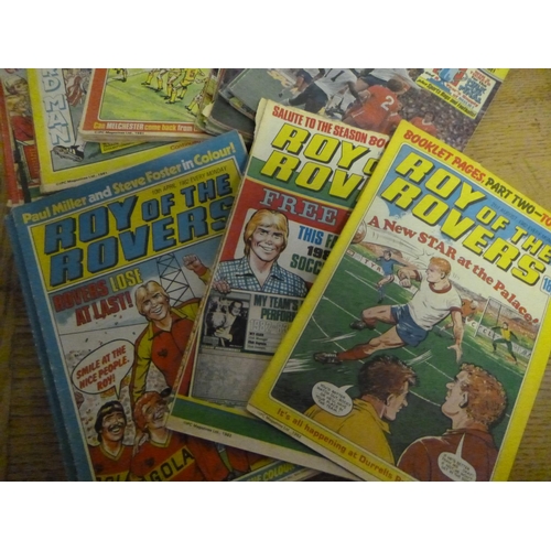 166 - A Selection of 35x 'Roy of the Rovers' Comics Ranging from 1980 - 1982