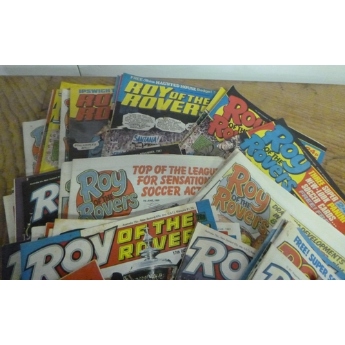 168 - A Selection of 43x 'Roy of the Rovers' Comics Ranging from 1985 - 1988 including 1 Still Sealed in P... 