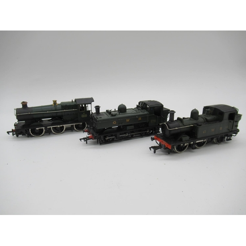 407 - 3 x 00 Gauge Model Railway Engines Great Western Railway. Airfix, Bachman and Mainline