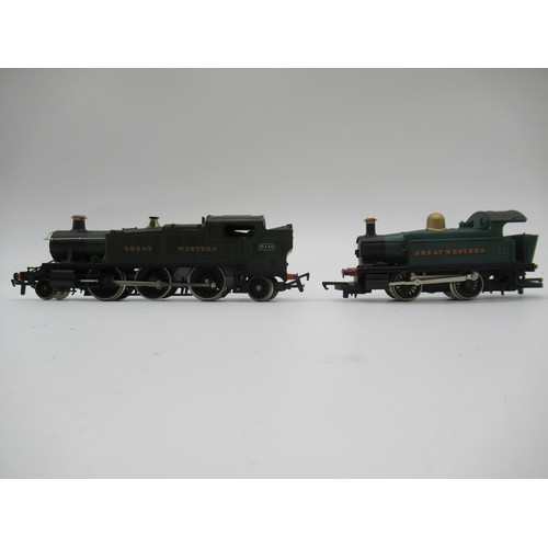 406 - Hornby and Airfix 00 Gauge Model Steam Trains 6110 and 101 Great Western Railway