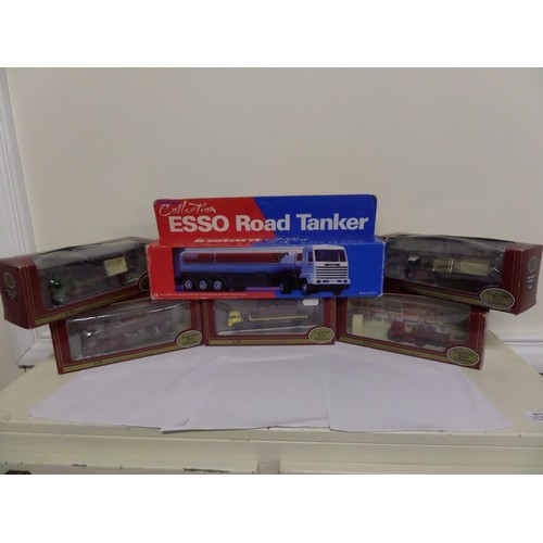 62 - 6 x Commercial Lorry Models 1:76 Scale 5 x Gilbow Exclusive 1st Edition 'The Esso Collection' Road T... 