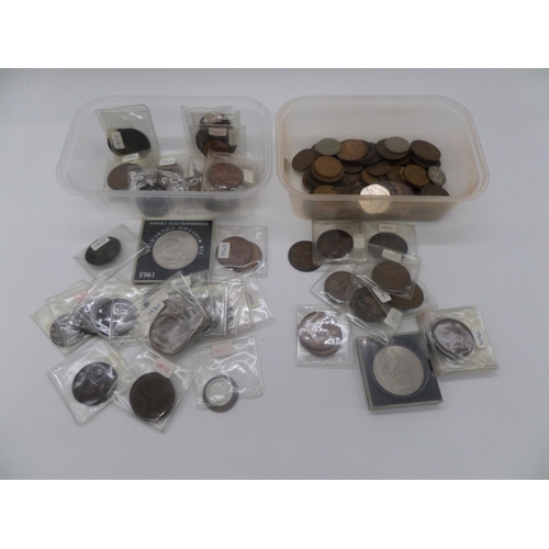 98 - Two Boxed of Assorted British Coins Pre Decimal and Some Current