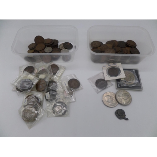 99 - Two Boxed of Assorted British Pre Decimal Coins