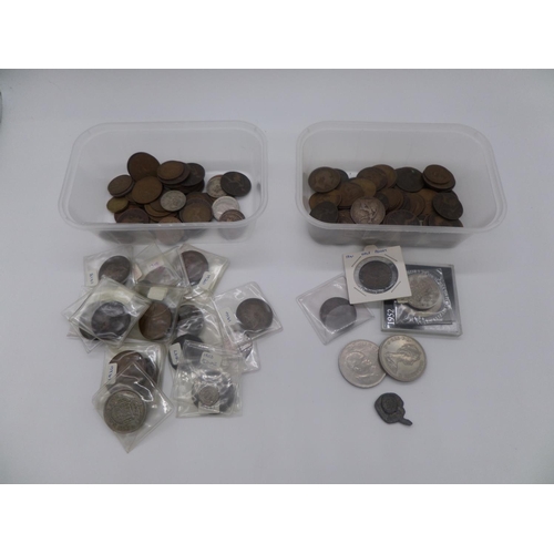 99 - Two Boxed of Assorted British Pre Decimal Coins