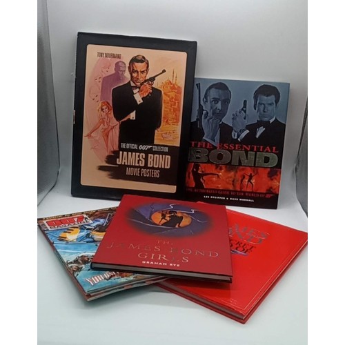 591 - James Bond 007 Collectors Books - The Official 007 collection James Bond Movie Posters - The Essenti... 