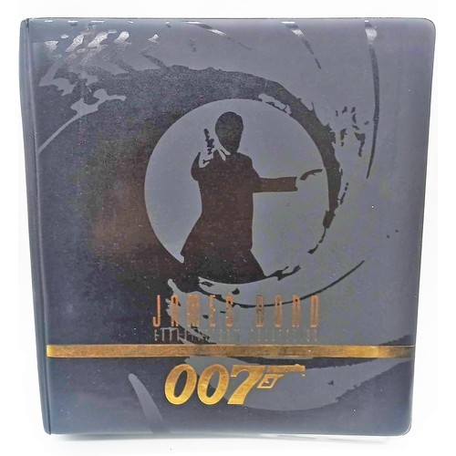 597 - 1996 INKWORKS JAMES BOND 007 CONNOISSEUR'S TRADING CARD ALBUM - DR NO, FROM RUSSIA WITH LOVE, GOLDFI... 