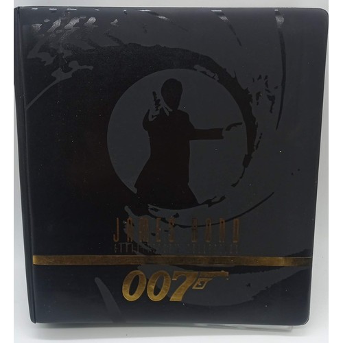 597 - 1996 INKWORKS JAMES BOND 007 CONNOISSEUR'S TRADING CARD ALBUM - DR NO, FROM RUSSIA WITH LOVE, GOLDFI... 