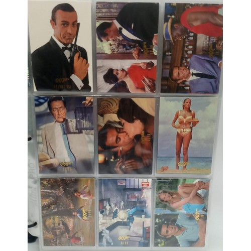 597 - 1996 INKWORKS JAMES BOND 007 CONNOISSEUR'S TRADING CARD ALBUM - DR NO, FROM RUSSIA WITH LOVE, GOLDFI... 