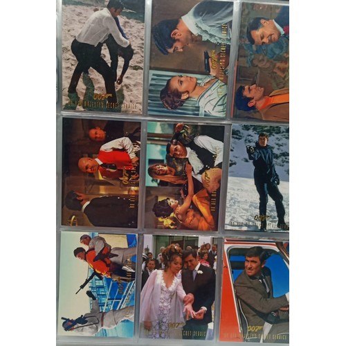 597 - 1996 INKWORKS JAMES BOND 007 CONNOISSEUR'S TRADING CARD ALBUM - DR NO, FROM RUSSIA WITH LOVE, GOLDFI... 