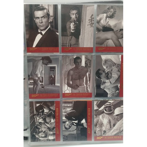 597 - 1996 INKWORKS JAMES BOND 007 CONNOISSEUR'S TRADING CARD ALBUM - DR NO, FROM RUSSIA WITH LOVE, GOLDFI... 