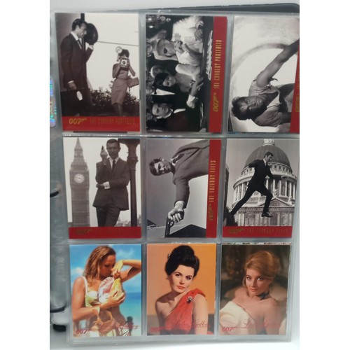 597 - 1996 INKWORKS JAMES BOND 007 CONNOISSEUR'S TRADING CARD ALBUM - DR NO, FROM RUSSIA WITH LOVE, GOLDFI... 