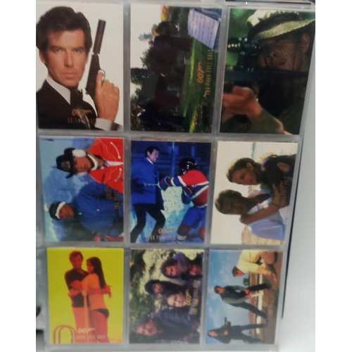 597 - 1996 INKWORKS JAMES BOND 007 CONNOISSEUR'S TRADING CARD ALBUM - DR NO, FROM RUSSIA WITH LOVE, GOLDFI... 