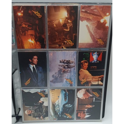 597 - 1996 INKWORKS JAMES BOND 007 CONNOISSEUR'S TRADING CARD ALBUM - DR NO, FROM RUSSIA WITH LOVE, GOLDFI... 