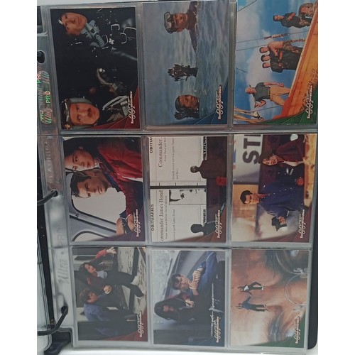 597 - 1996 INKWORKS JAMES BOND 007 CONNOISSEUR'S TRADING CARD ALBUM - DR NO, FROM RUSSIA WITH LOVE, GOLDFI... 