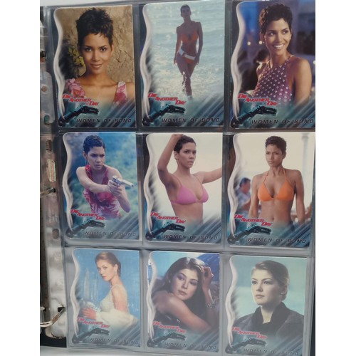 598 - Die Another Day Rittenhouse Archives Collectors Card Album, the quotable James Bond, Casting Calls, ... 