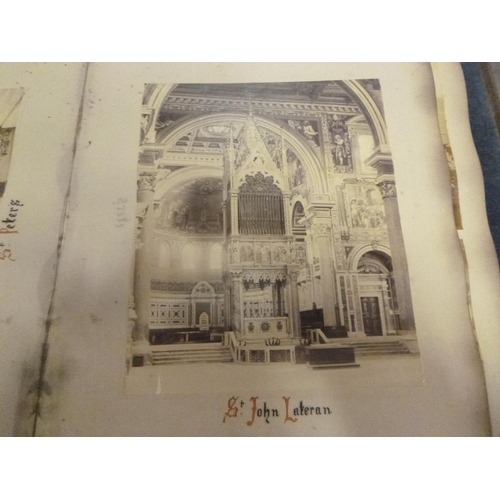 3a - An Antique Book Containing Photographs of Verona etc. - Italian Scenes