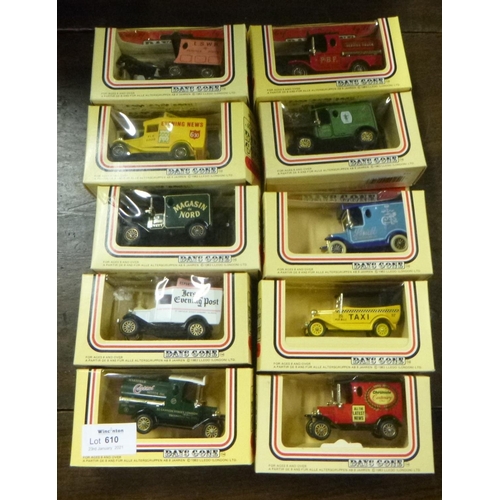 610 - 10 x Days Gone Die Cast Cars Inc. Castrol