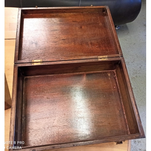 38 - 3 x Vintage Wooden Boxes - as found