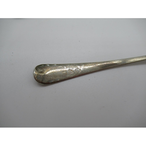 113d - 2 x Silver Handled and Mother of Pearl Handled Pocket Knives and a Hallmarked Silver Fruit Spoon