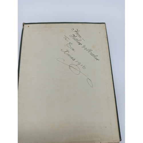 93b - A 1916 Autograph Album Including WWI Cartoons and Signatures of Australian Imperial Force 1919