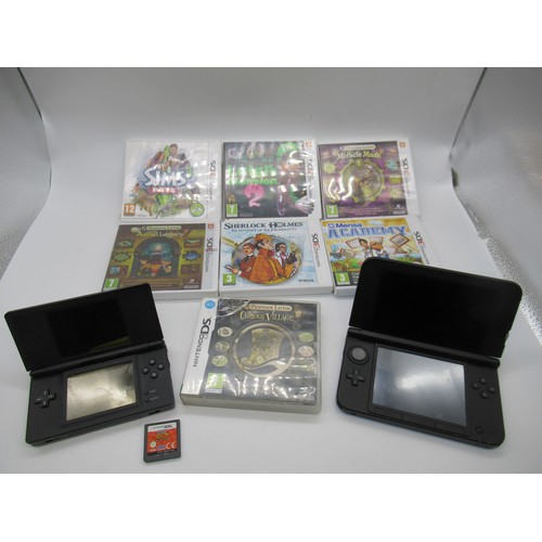 115a - A Quantity of Nintendo 3DS and DS Games plus a 3DSXL and DS for Spares and Repairs