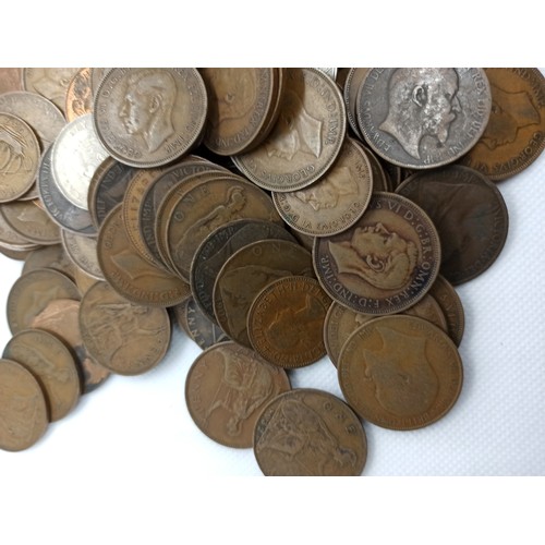 107A - Quantity of GB Coins - Mostly Pennies