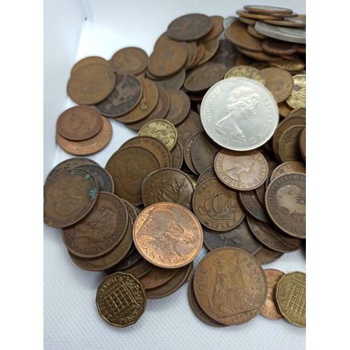 107B - Quantity of GB Coins - Mostly Pennies