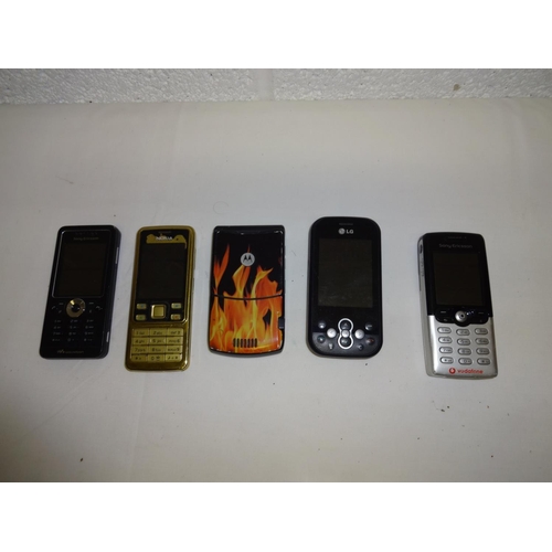 694 - A Quantity of Cigarette Lighters, Mobile Phones etc