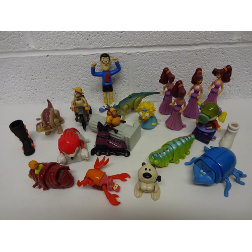 696 - A Quantity of Disney, Simpson and Other Figurines