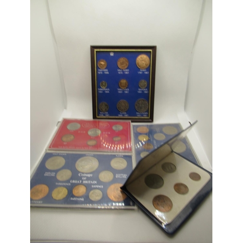 704 - A Collection of GB Coin Sets and Decimal Coin Sets