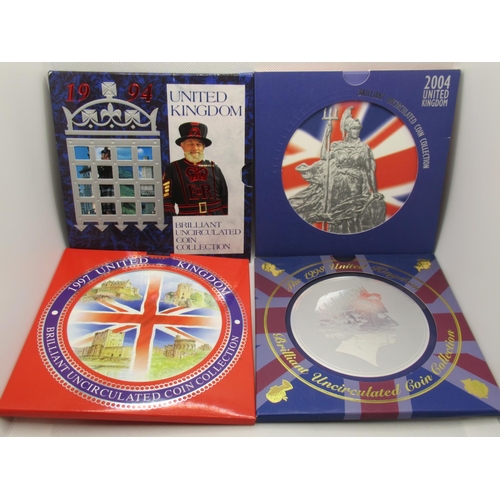 711 - A Quantity of UK Coin Sets 1994.1997,1998,2004