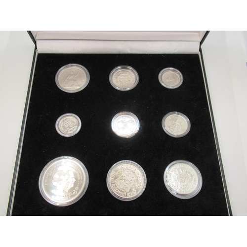 714 - The 1947 Platinum Wedding Prestige Coin Set - The Bradford Exchange