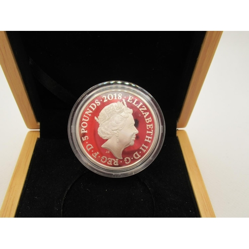 720 - Royal Mint Silver 'Lest We Forget' 11.11.11 1918 - 2018 Coin