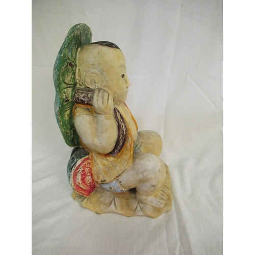 806 - A Plaster Buddha Statue approx. 40cm