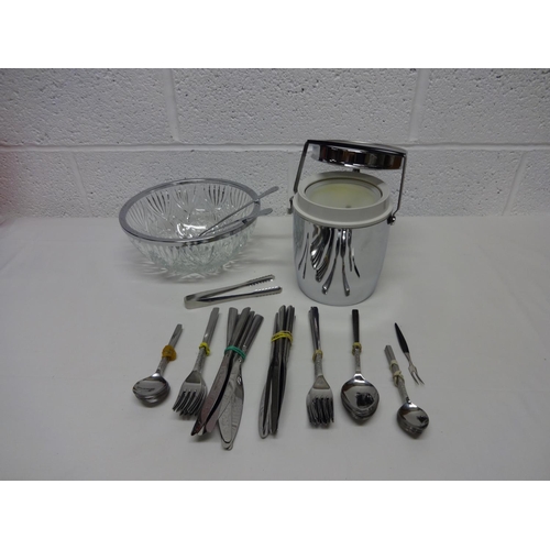 810 - 42 x Piece Viners Cutlery Set, Salad Bowl, Ice Bucket etc.