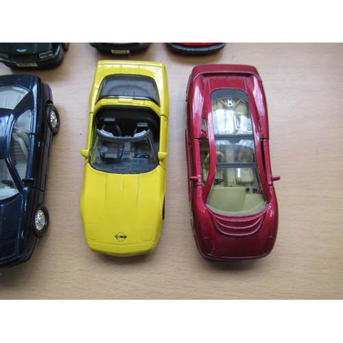 83A - 15x Model Cars - Scale 1/38 Porsche, Jaguar, Lotus, Ferrari etc.