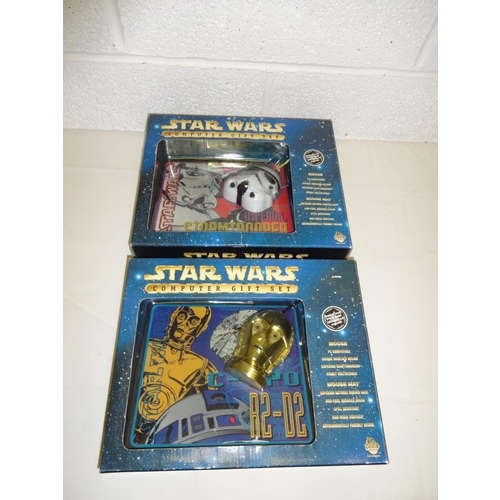 691 - 2 x Star Wars Compute Gift Sets - Storm Trooper and C3PO