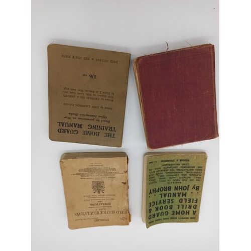 48c - Militaria Interest - The Home Guard Training Manual ,Field Service Regulations Home Guard Drill and ... 