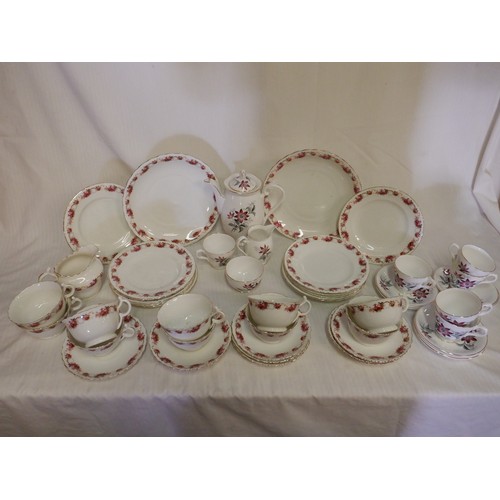 760 - 2 Part Floral Design Tea Set