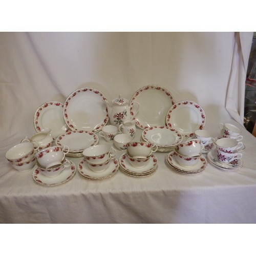 760 - 2 Part Floral Design Tea Set