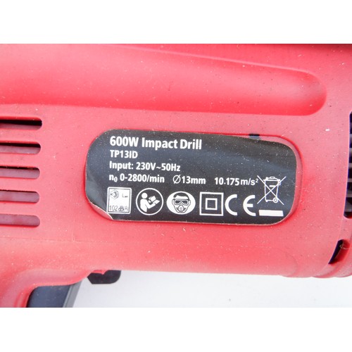 751 - 10 Meter Double Socket Extension Lead plus 600w Impact Drill ( Tesco Brand) Very Good Condition