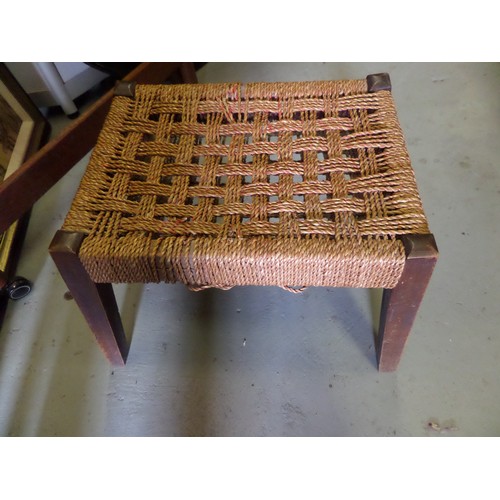 767 - A Vintage Foot Stool 36 x 27 x 28cm