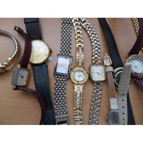 51b - A Quantity of Assorted Ladies Watches as found