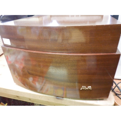 113 - PYE Mahogany Hi Fi Unit