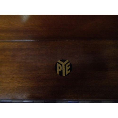 113 - PYE Mahogany Hi Fi Unit