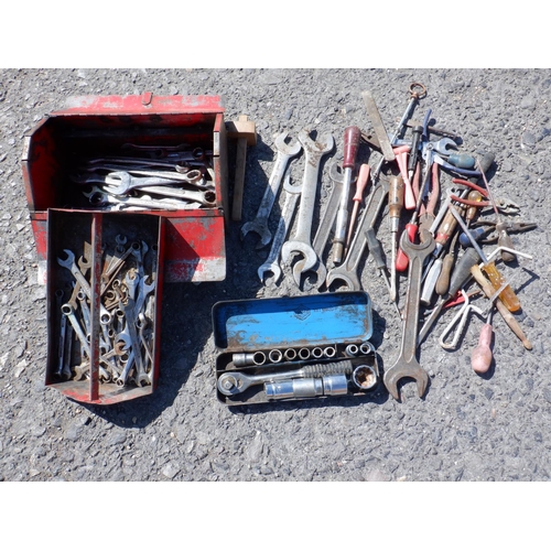 136 - Selection of Wrenchs, Spanners etc.