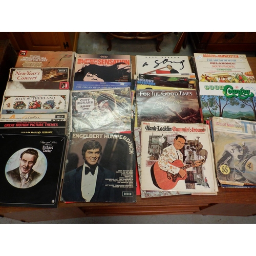 243 - Mixed Selection of LP's inc. Classical, Pop, Country and Movie Themes